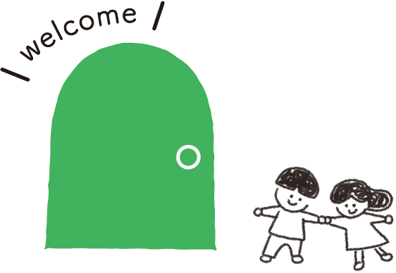 閉じているドア画像